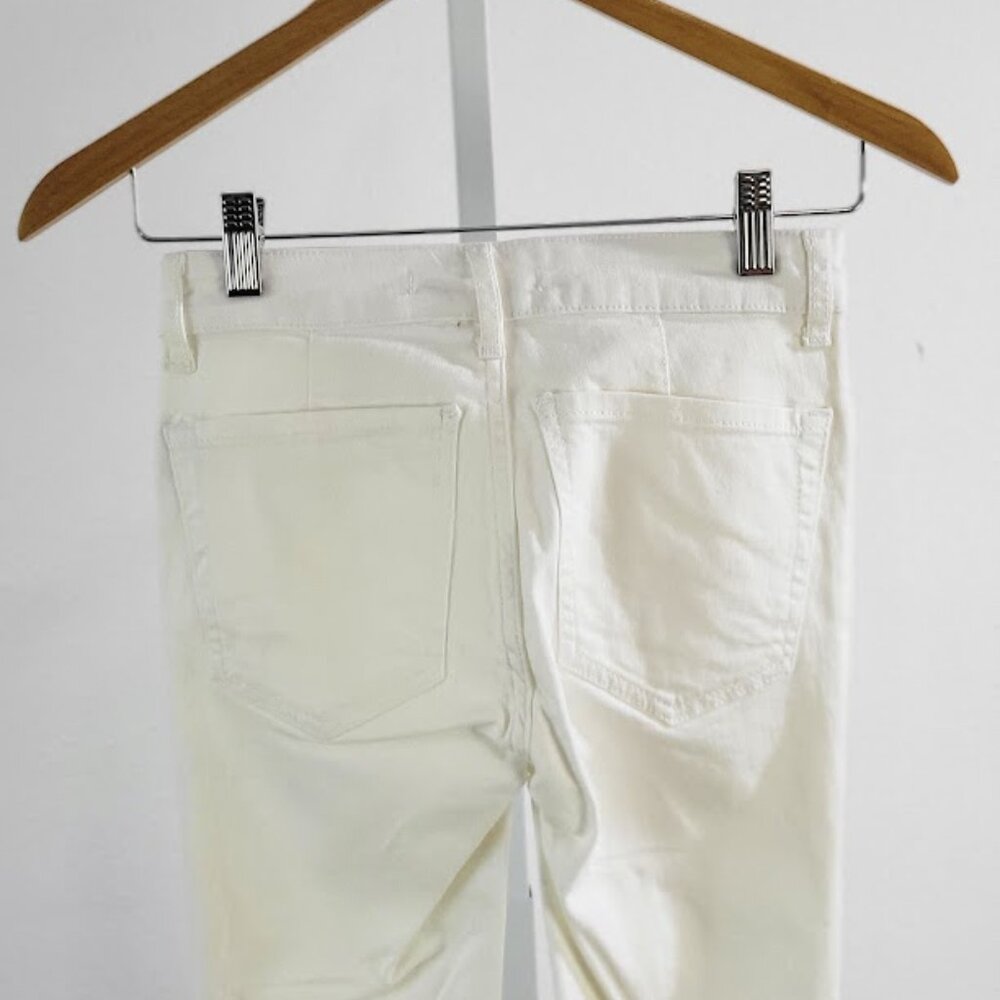 FREE PEOPLE Del Wray Step Hem Skinny Jeans Sz 24 - Picture 6 of 9